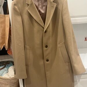 Ralph Lauren Men's Camel Trench Coat